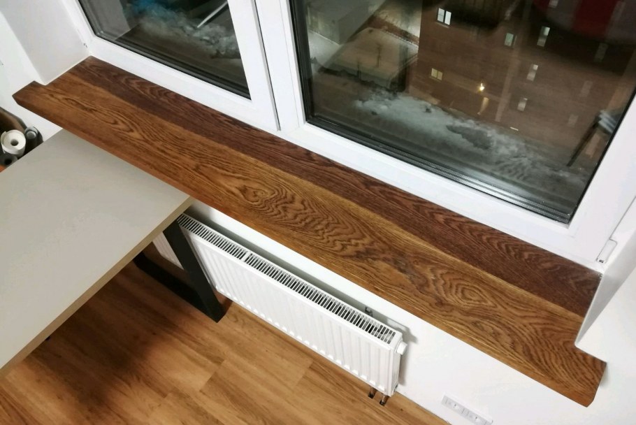 Подоконники Brusbox темный дуб