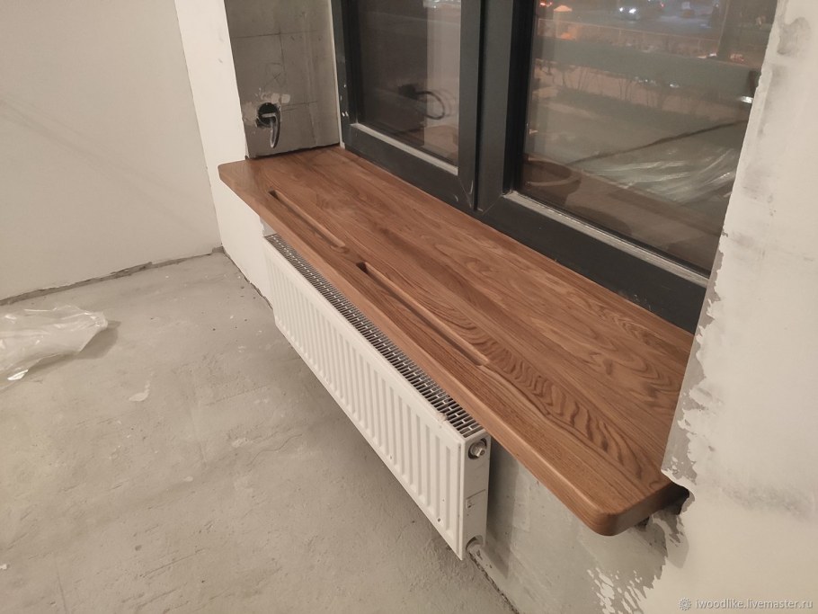 Деревянные подоконники в интерьере