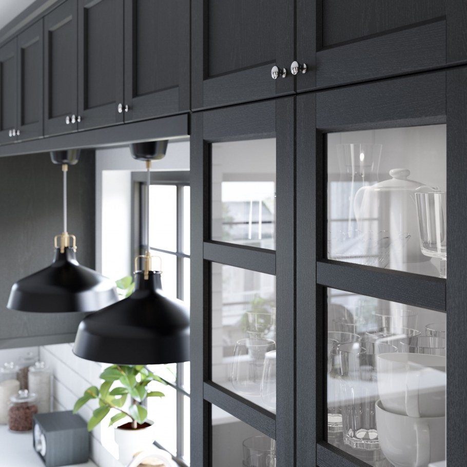 Икеа Лерхюттан черный