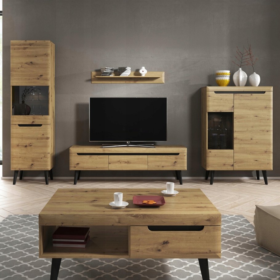 Стенка БРВ Тесс дуб Вотан