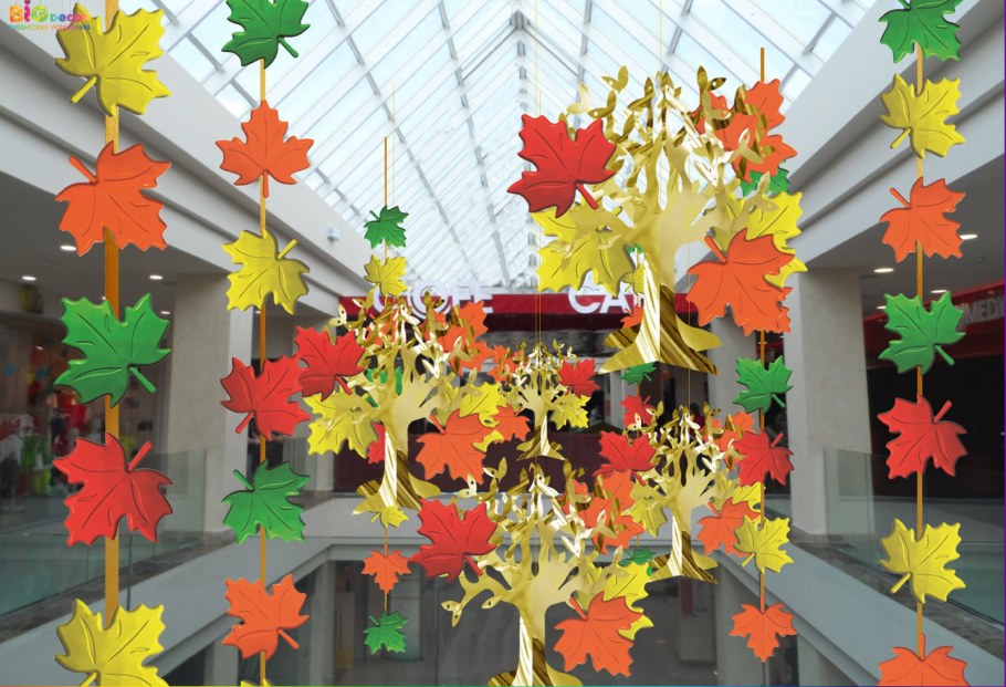 Украшение детского сада к осени