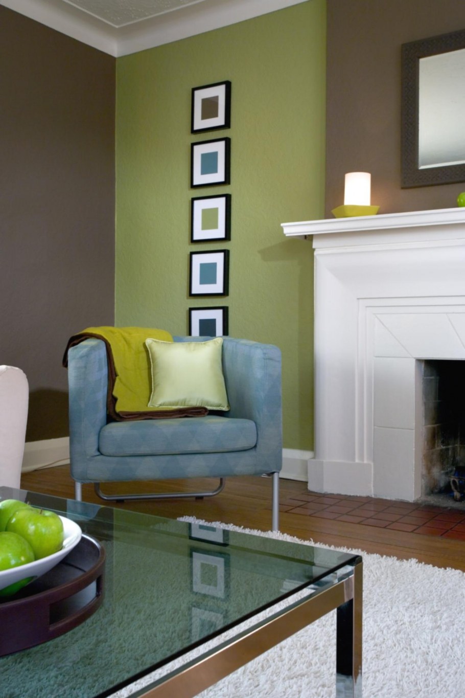 Оливковые стены