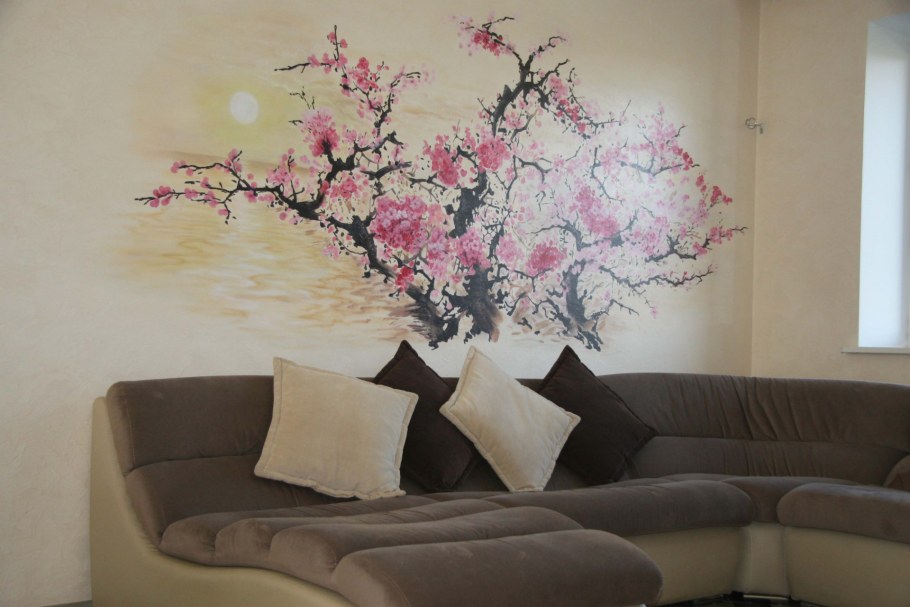 Красивые фотообои в зал