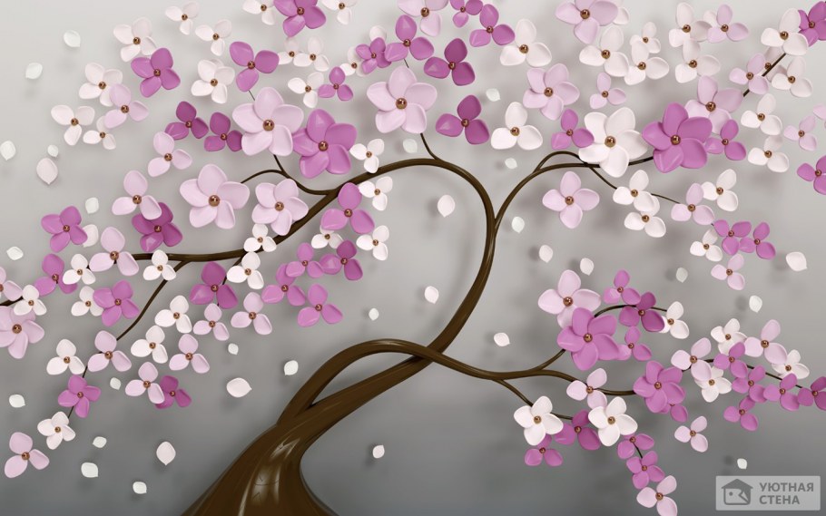 Дерево на стене