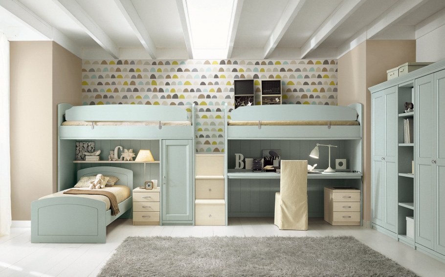 Детская комната с антресолью
