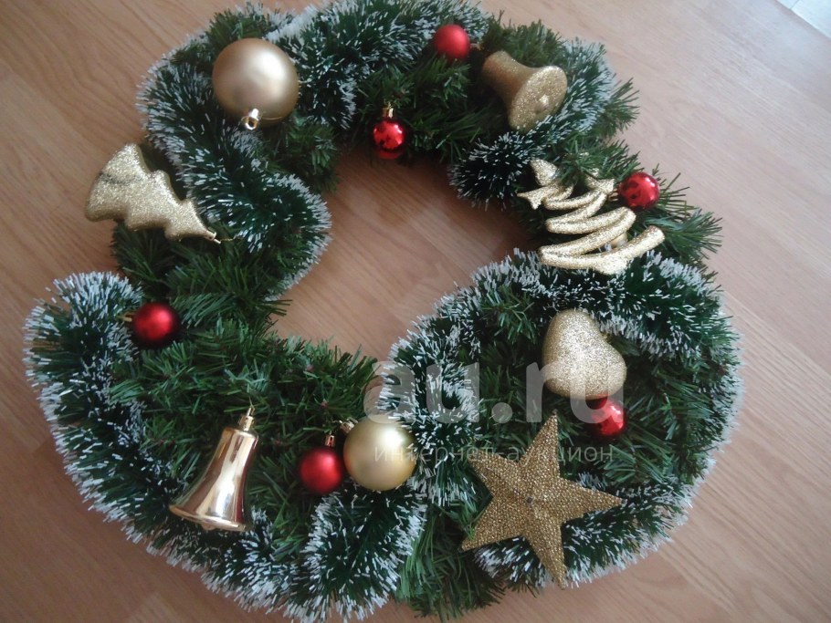 Текстильные новогодние украшения