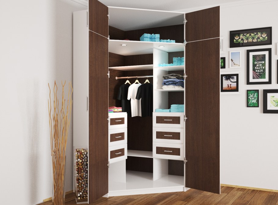 Итальянская гардеробная Ferretti