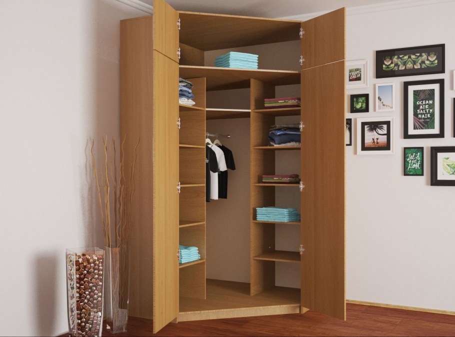 Шкаф-купе радиусный 3-1 аристо