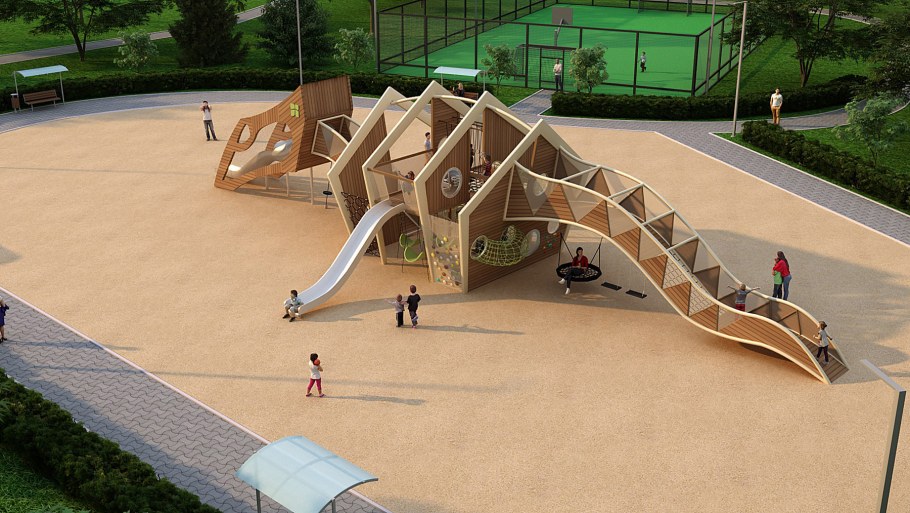 Архитектурный проект детской площадки