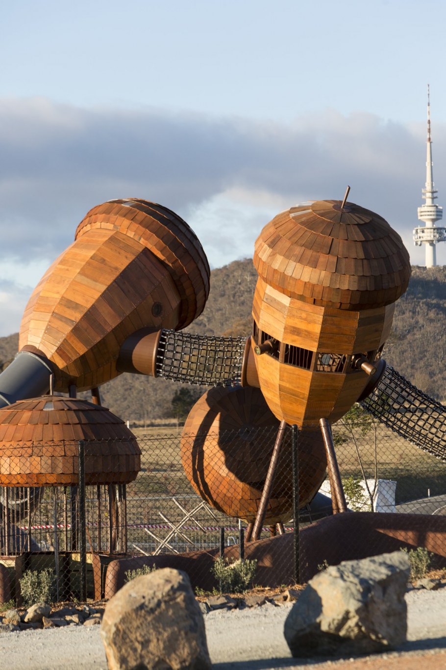 Детская площадка в Канберре Австралия