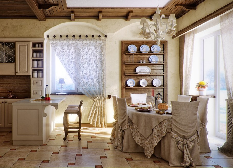 Кухни в стиле Прованс