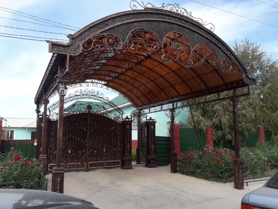 Красивые навесы