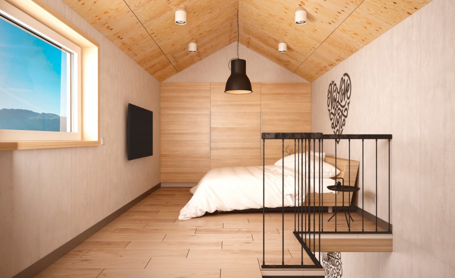 Интерьер гостевого домика