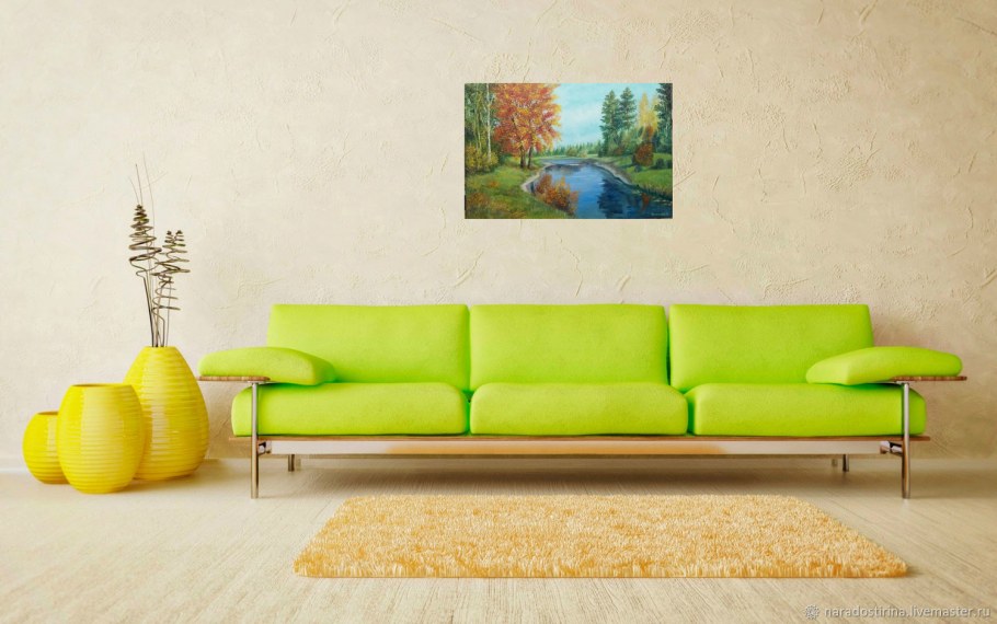 Диван в интерьере