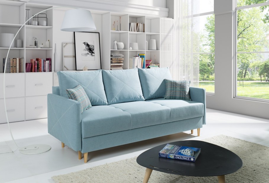Бирюзовый диван