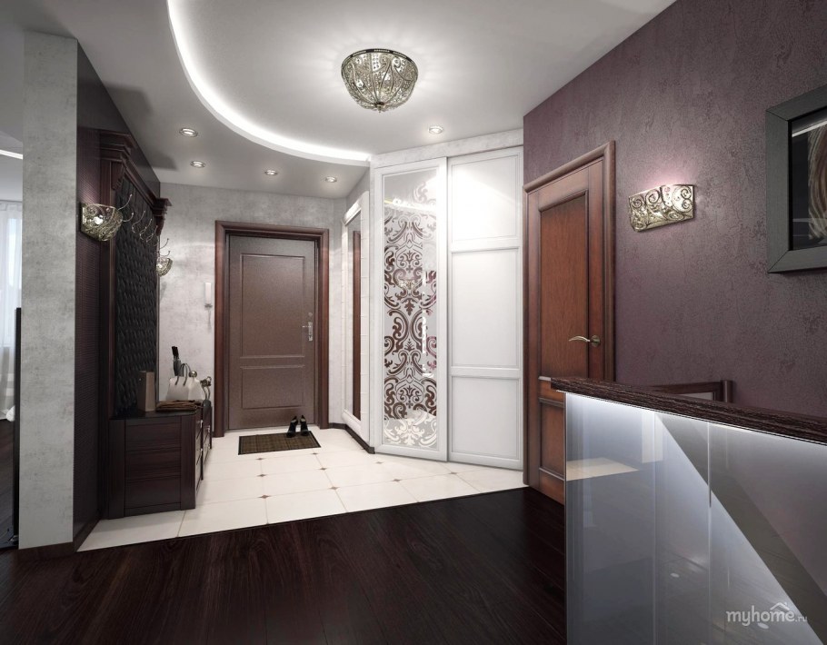 Прихожая для узкого коридора в хрущевке