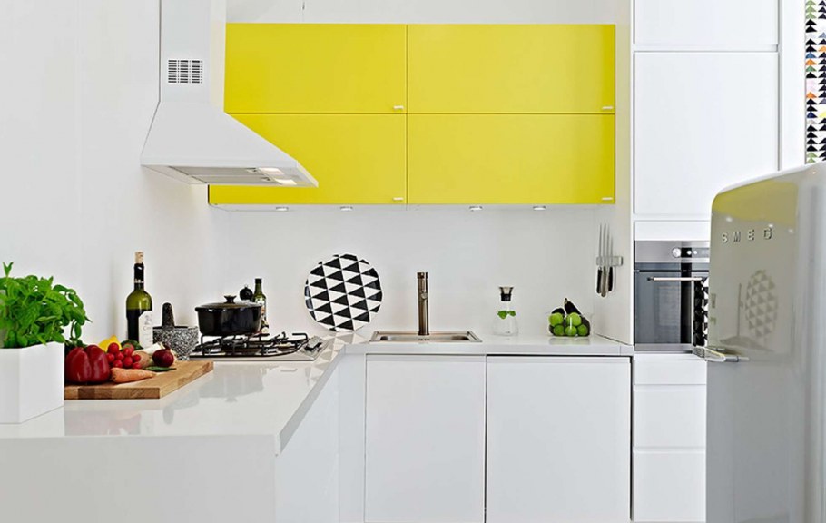 Желтые кухни