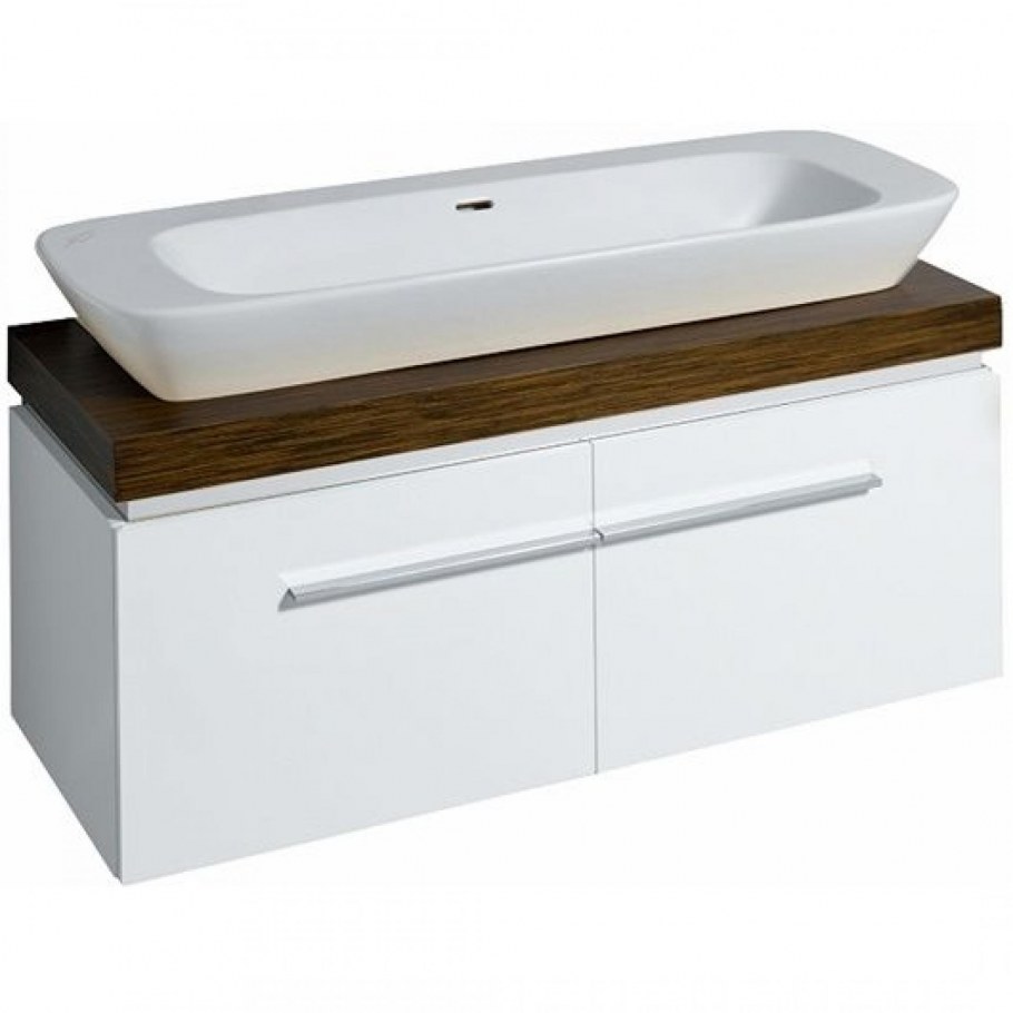 Тумба под столешницу Keramag 1400x400x470 мм, белый