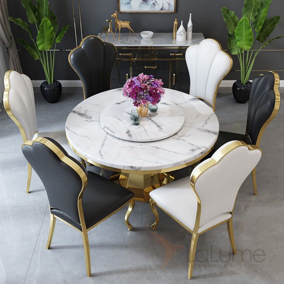 Дизайнерский круглый обеденный стол