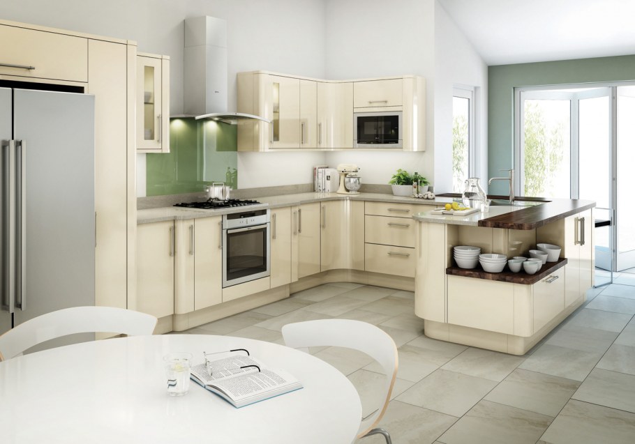 Кухня в белом цвете