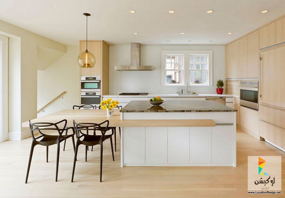 Кухня серо бежевого цвета