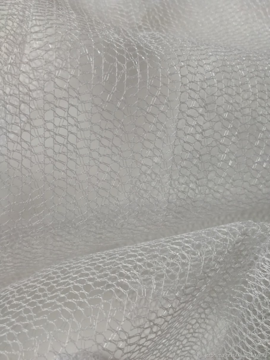 Тюль золотистая