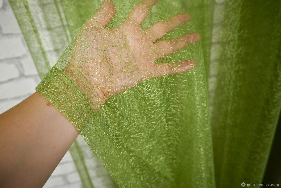 Тюль паутинка микросетка