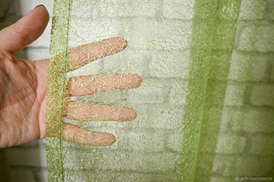 Тюль паутинка микросетка