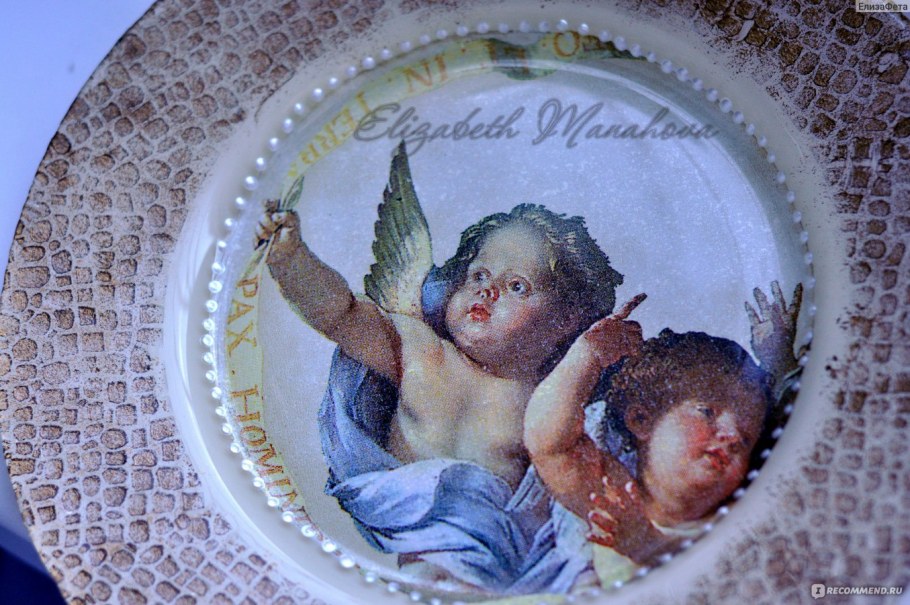 Декупаж потолка салфетками