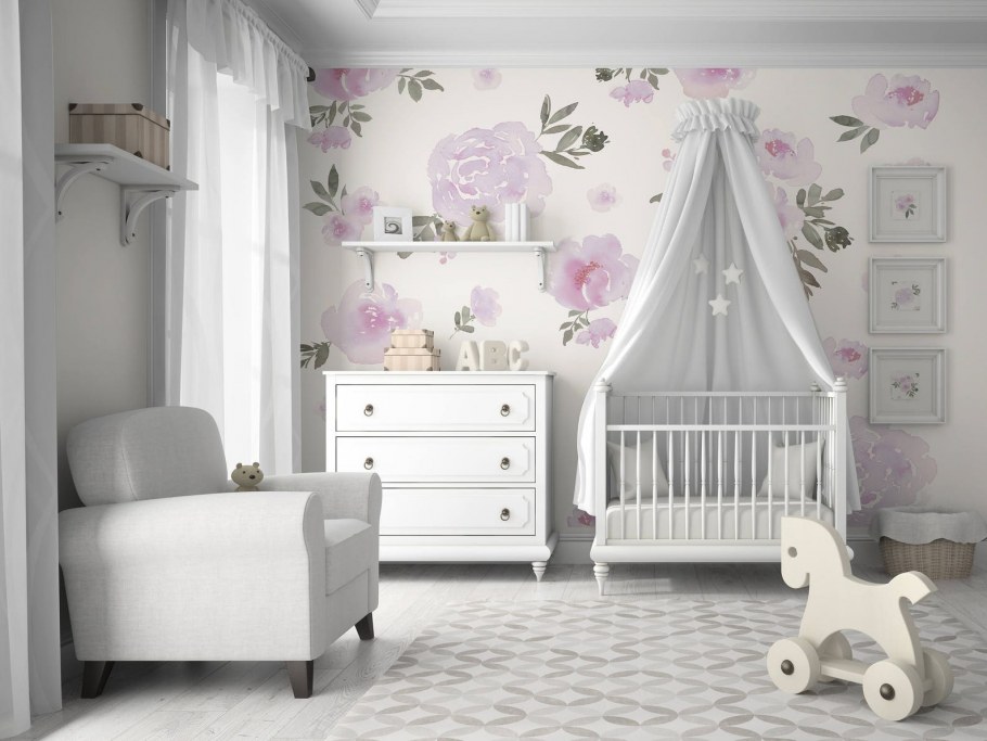 Детская комната для новорожденных