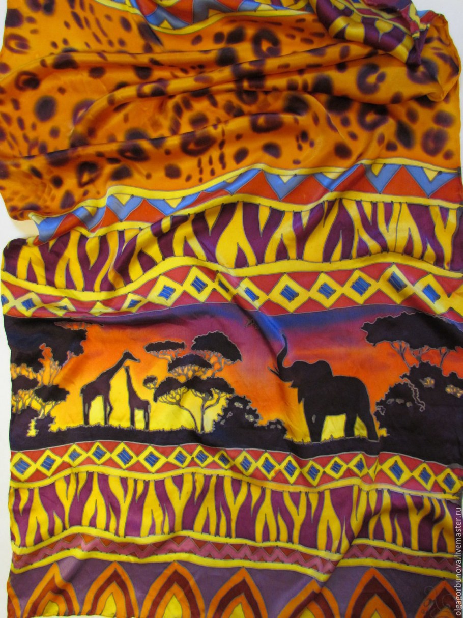 Орнаментальная роспись Африка