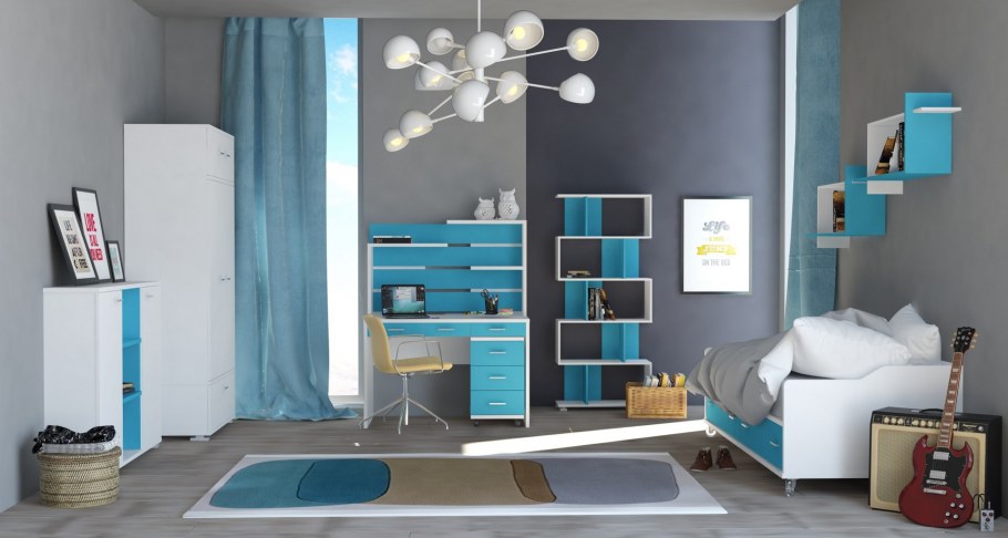 Мебель в детскую комнату мальчику