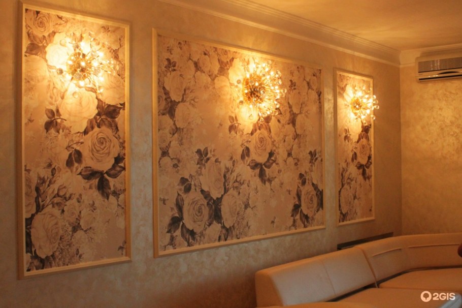 Декоративная штукатурка в спальне