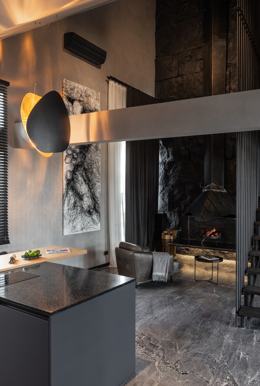 Arts District Loft marmol Radziner