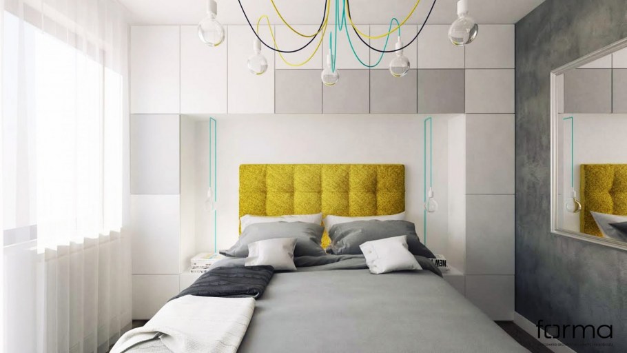 Спальня в скандинавском стиле