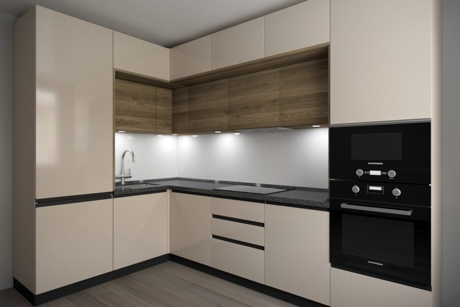 Кухня Валерия угловая Сурская мебель