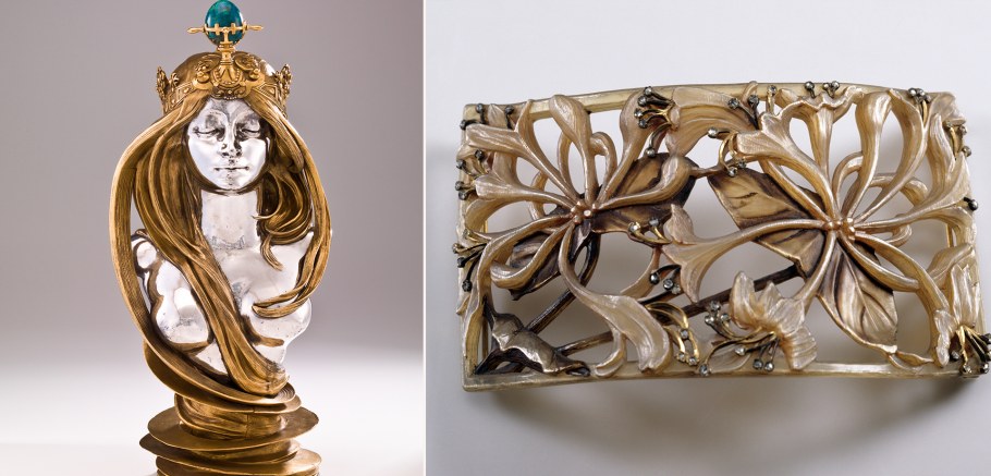 Лампа в стиле ар нуво Луи Мажорель