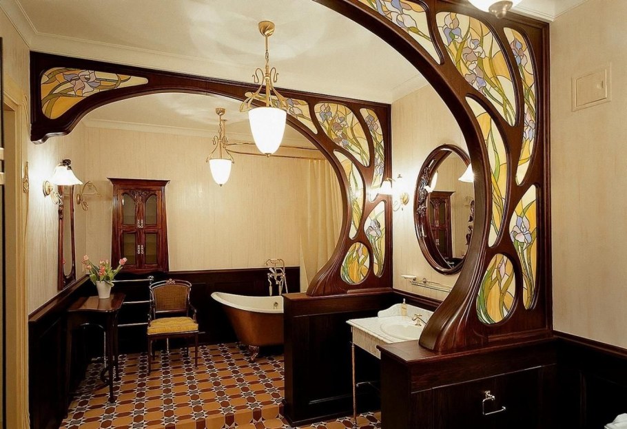 Кухня в стиле Модерн ар нуво