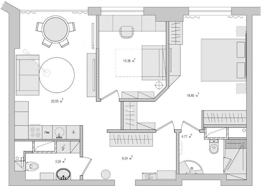 Планировочное решение квартиры