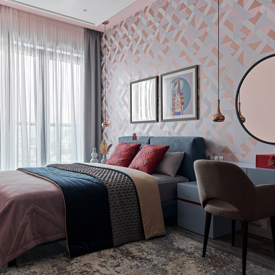 Квартиры в этом цвете dusky Orchid