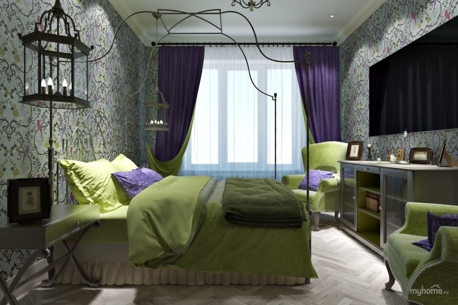 Интерьер комнаты для гостей