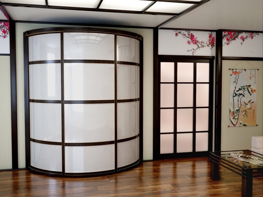 Кр Люкс 15 шкаф-купе радиусный