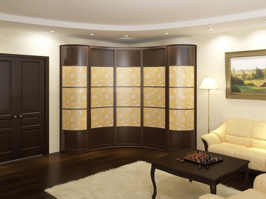 Радиусные двери купе