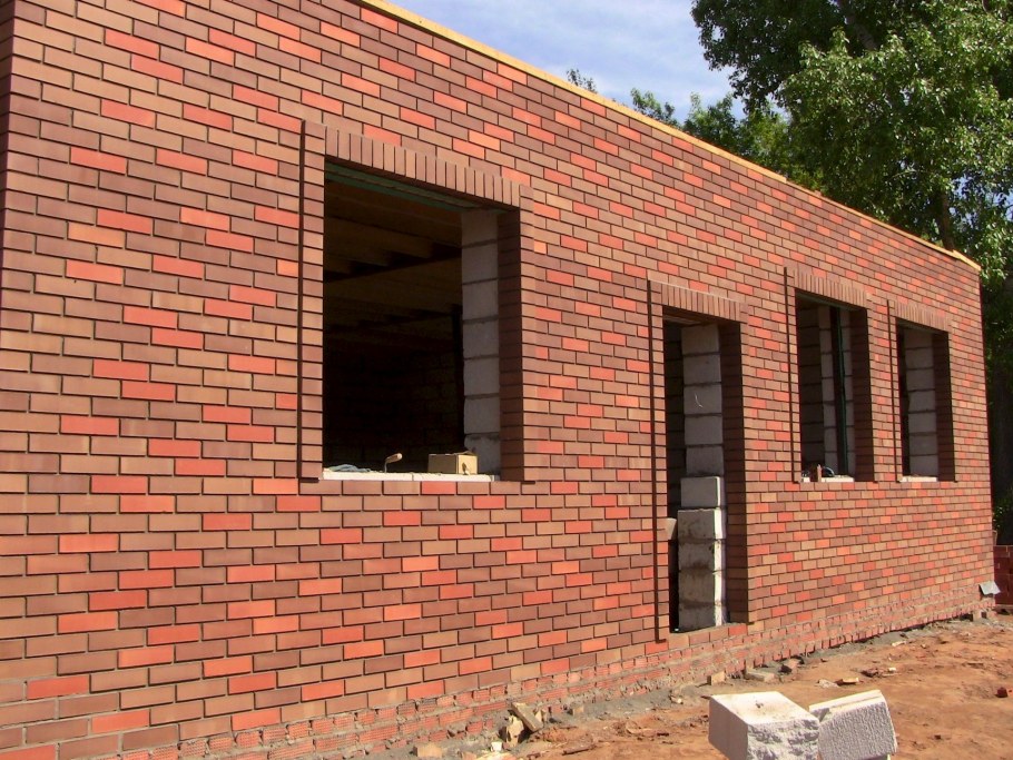 Кирпич облицовочный клинкер белый топаз