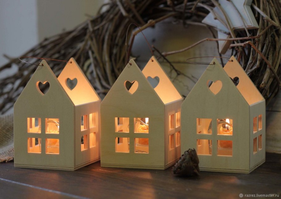 Ключница домик