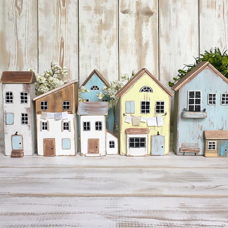 Деревянные домики интерьерные