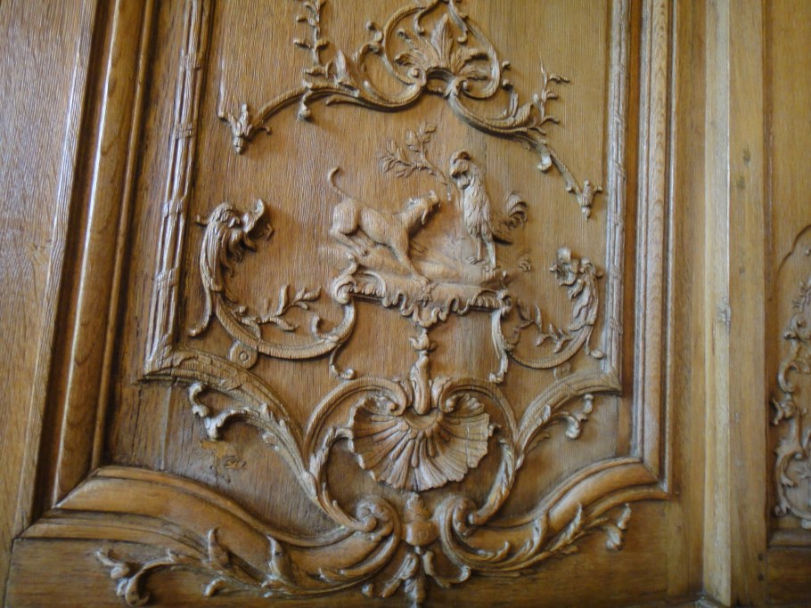 Деревянная резьба рококо
