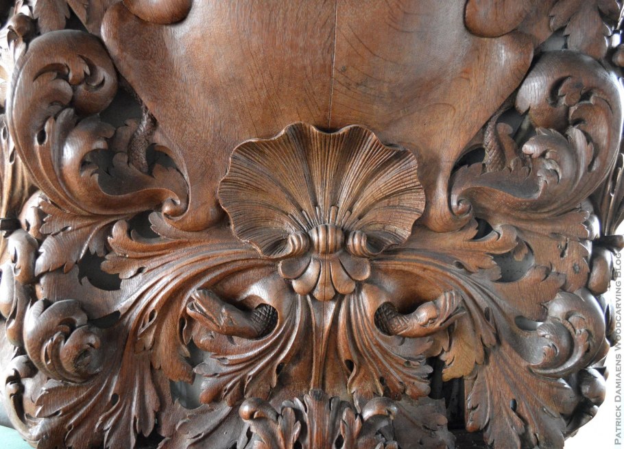 Резьба по дереву Барокко Акант