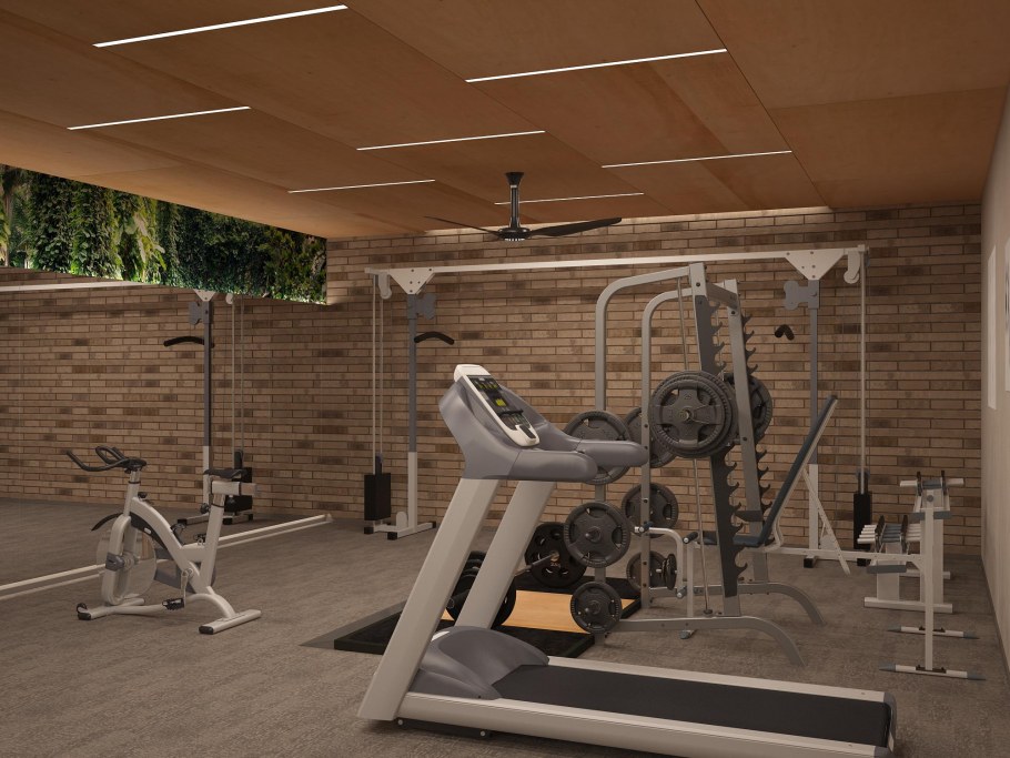 Дизайнерский спортзал