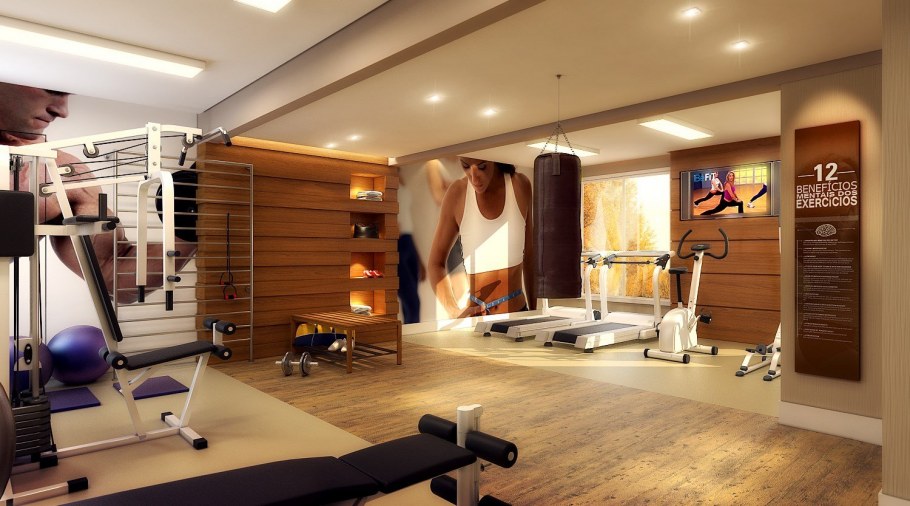 Интерьер спортивного зала